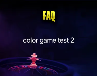 color game test 2 color game test 2