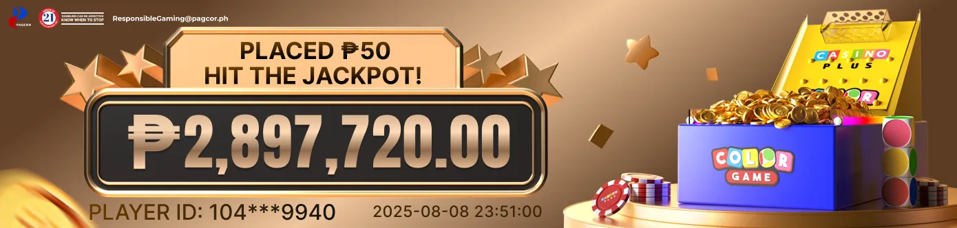 Colorgame Jackpot winner
