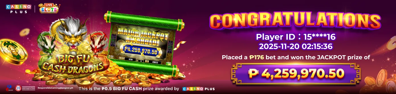 Big Fu Cash Dragons Super Jackpot