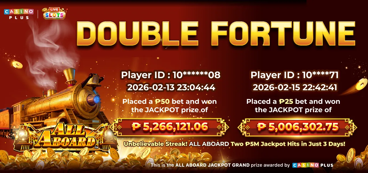 All Aboard Jackpot Winner Today