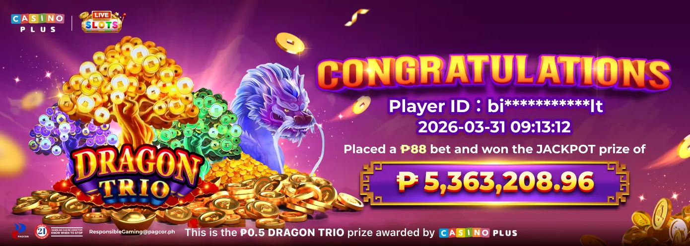Dragon Trio Jackpot Today