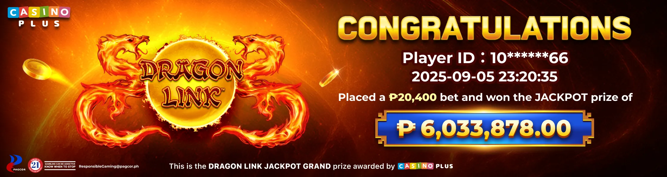 Dragon Link jackpot today