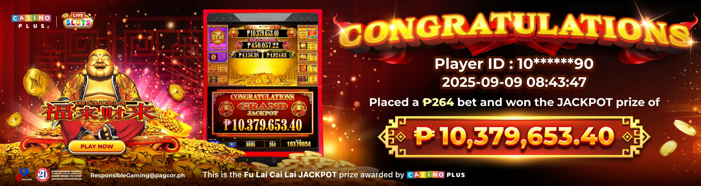 FU LAI CAI LAI Super Jackpot