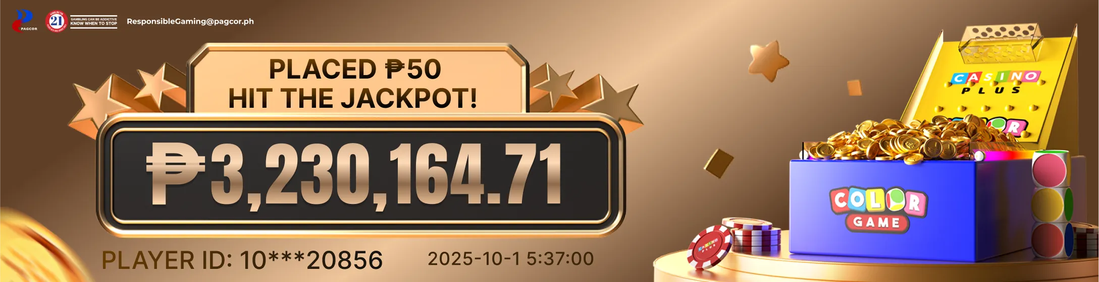Colorgame grand jackpot slot