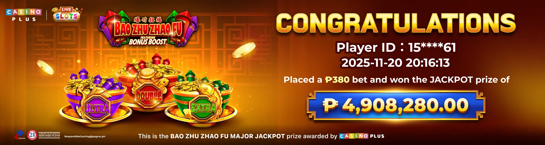 Bao Zhu Zhao Fu Jackpot Today